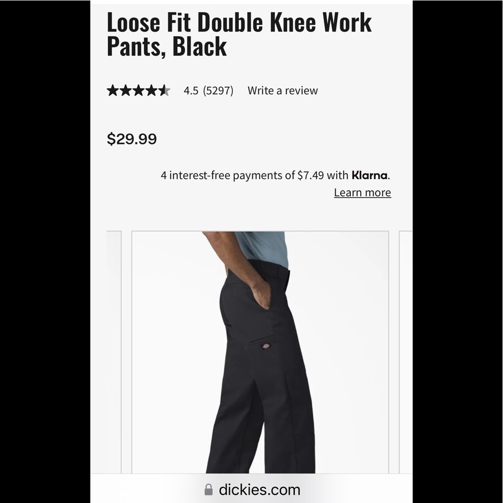 Dickies Work Pants